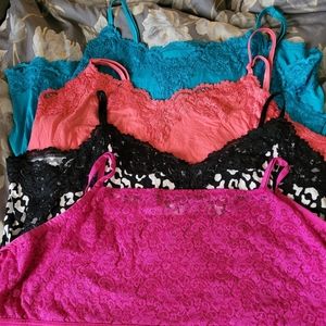 Lane Bryant Tanks Lot of 4